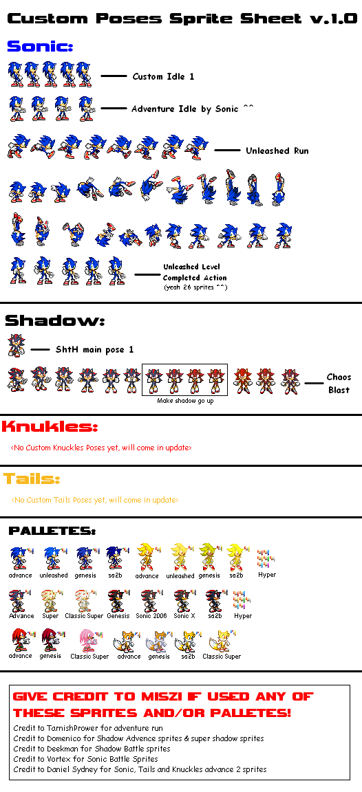 Custom Poses Sprite Sheet v1.0