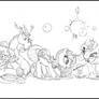MLP:FiM - Kid-scord and friends