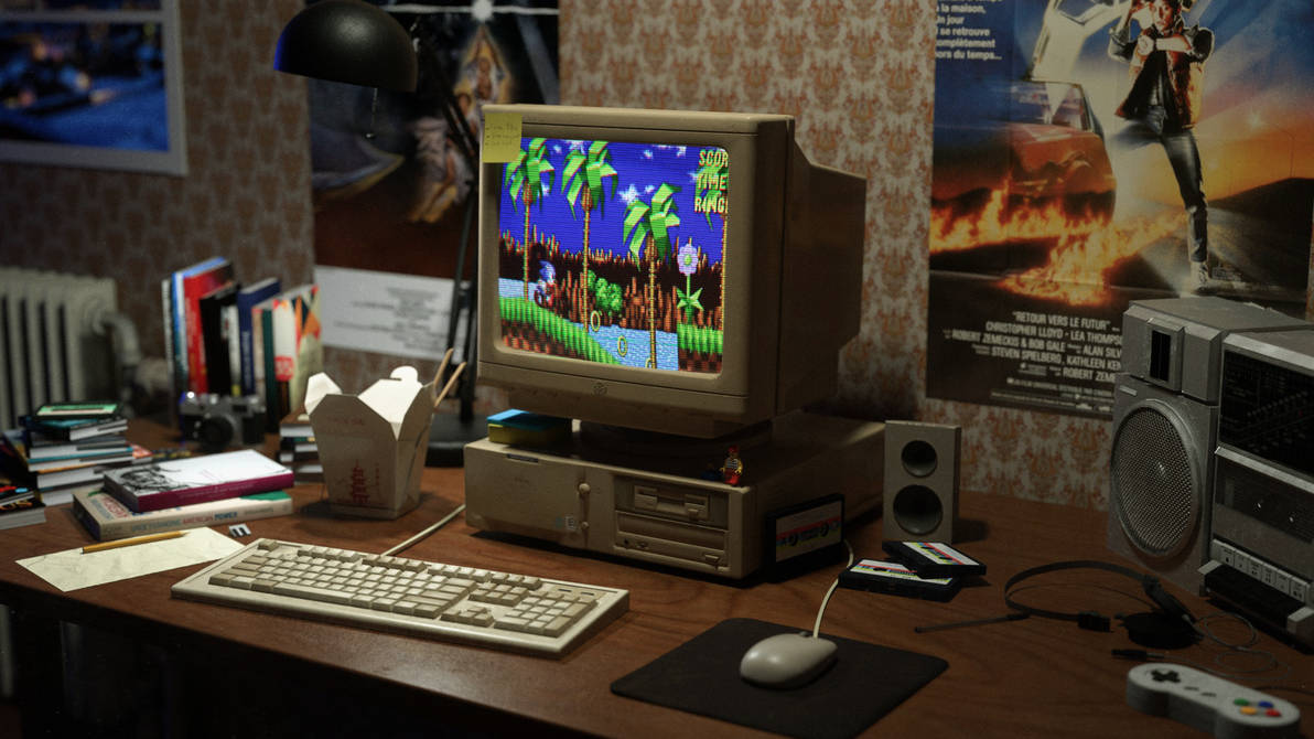 Retro 90s Setup by EricWhitted on DeviantArt