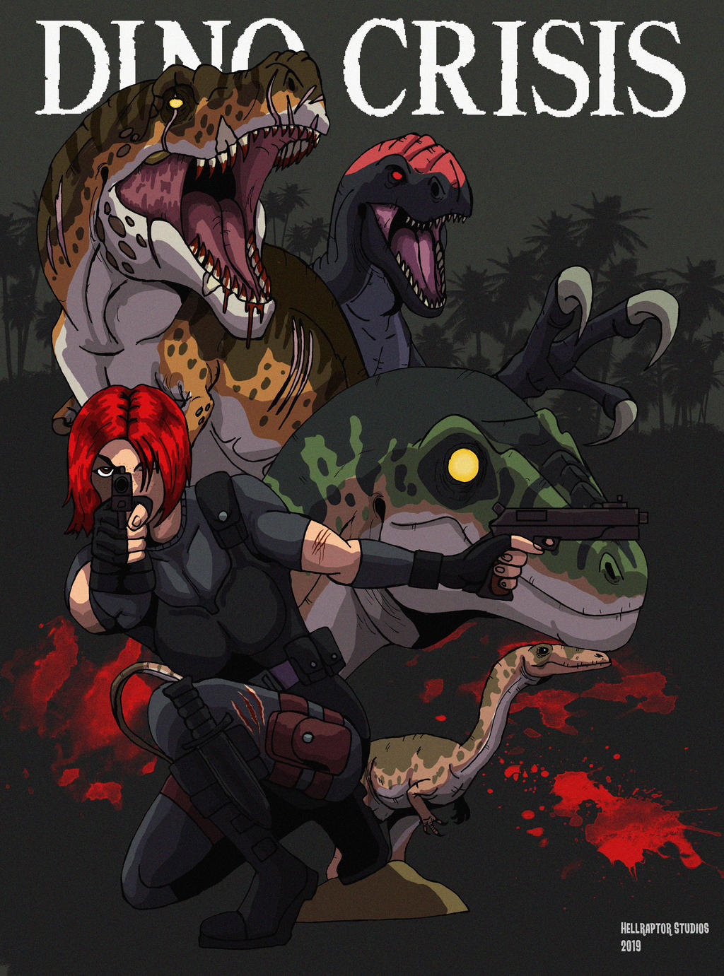 Dino Crisis Remake: Raptor by HellraptorStudios on DeviantArt