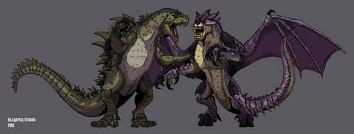 Godzilla vs Gryphon