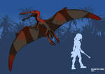 Jurassic Park: Cearadactylus by HellraptorStudios