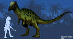 Jurassic Park: Pachycephalosaurus by HellraptorStudios