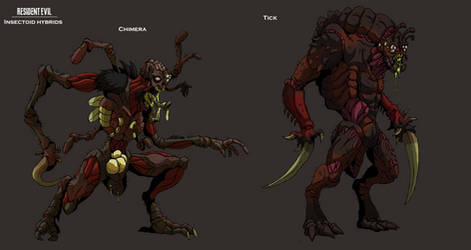 Resident Evil: Insectoid Hybrids