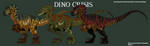 Dino Crisis: Velociraptor color variations by HellraptorStudios