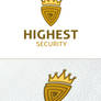 Highest Security Logo template