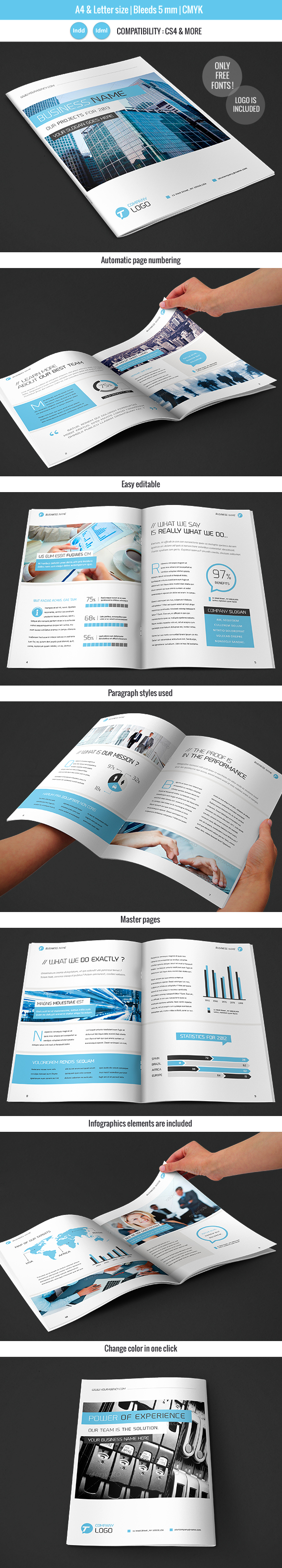 Corporate Brochure Indesign