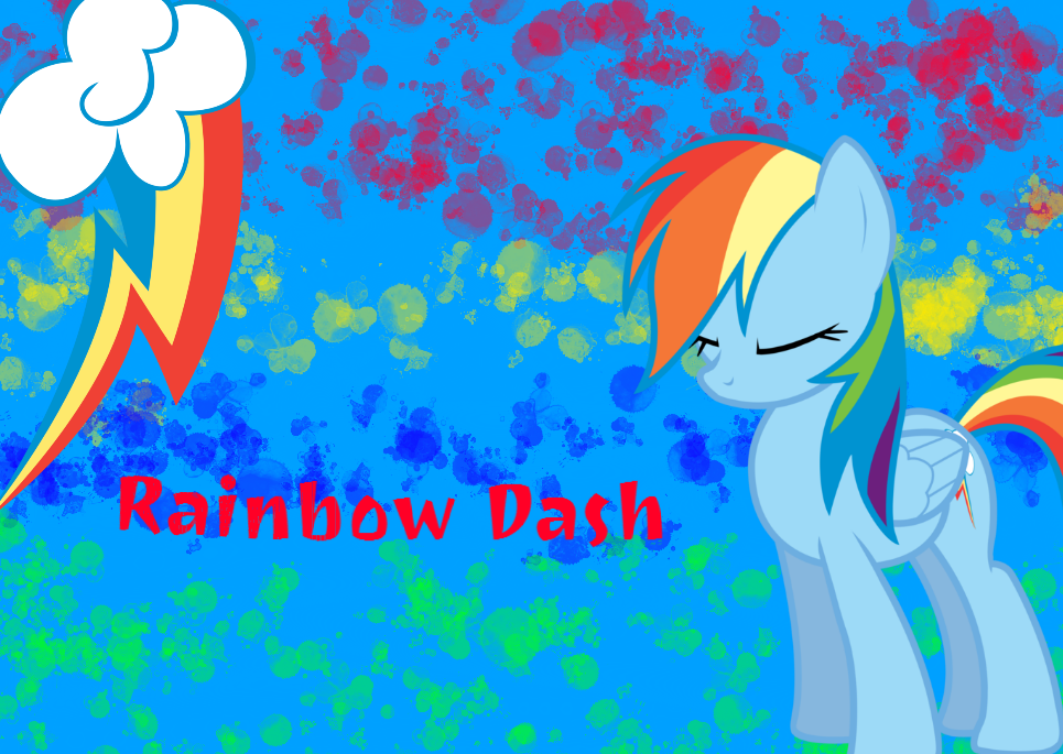 Rainbow Dash Wallpaper.