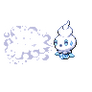 VANILLITE used Icy Wind