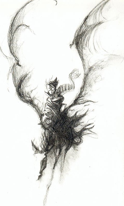 Harry and the Thestral by chicxulub