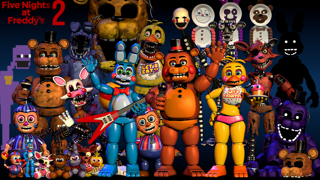 Five Nights At Freddys FNAF 2 .