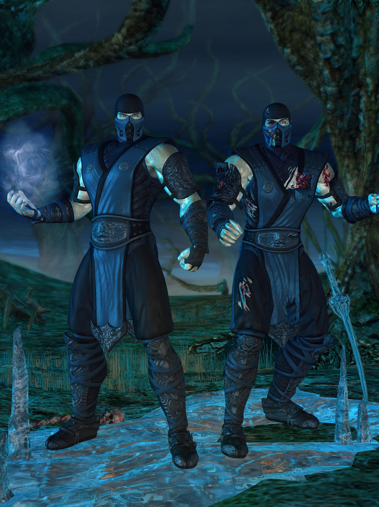 Sub-Zero Primary - Mortal Kombat 9