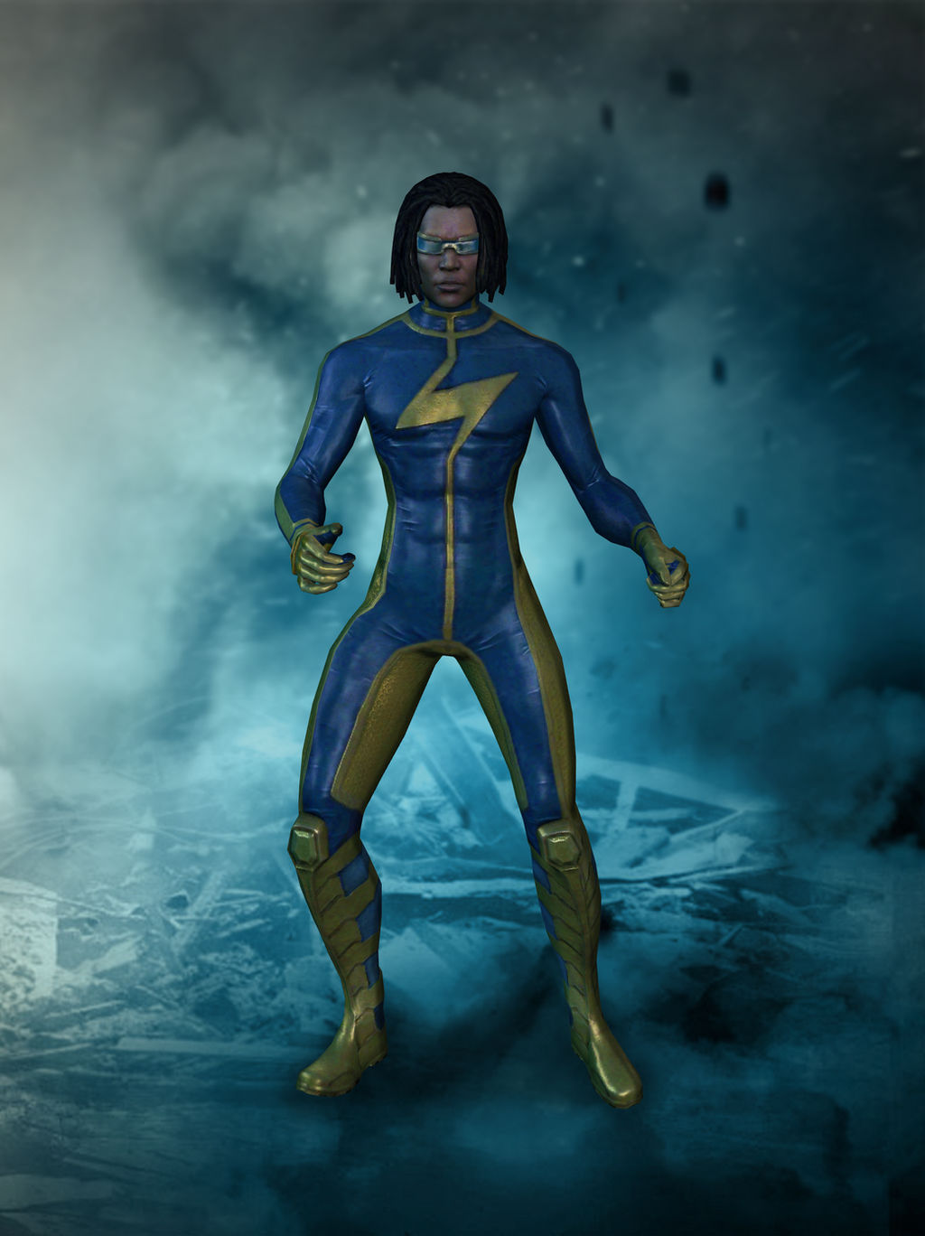 Static Shock - Injustic Gods Among Us by romero1718 on DeviantArt