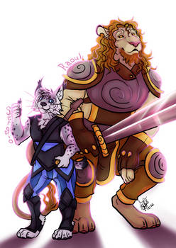 Fantasy kitty cats