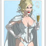 Emma Frost as the White Queen