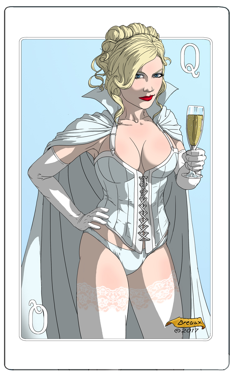 Emma Frost as the White Queen