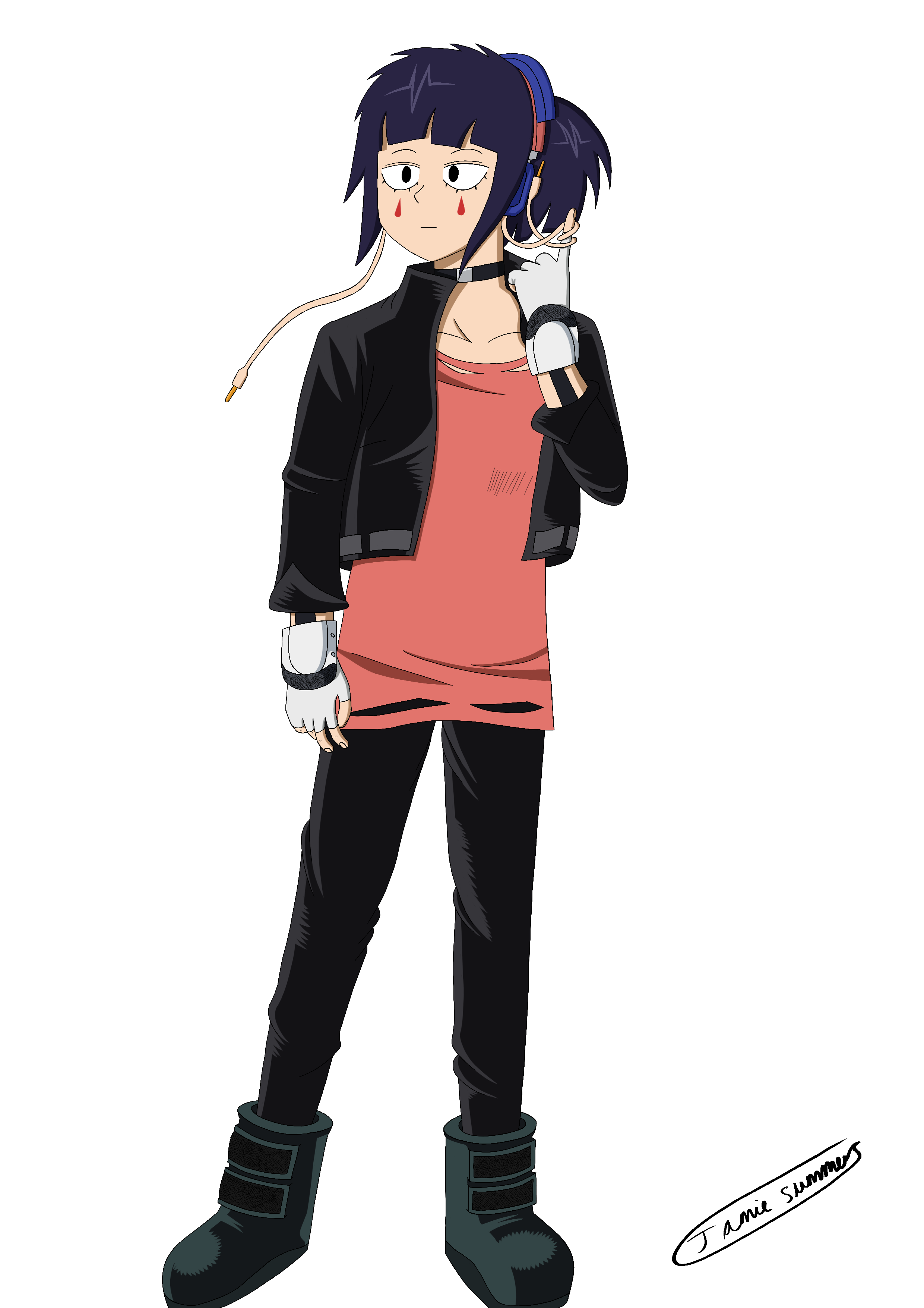 Chiho Sasaki (Devil is a Part Timer Season Two) by EC1992 on DeviantArt