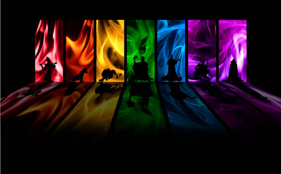 Rainbow of Fire-Disney Villain