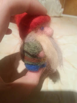 Needle Felted Gnome