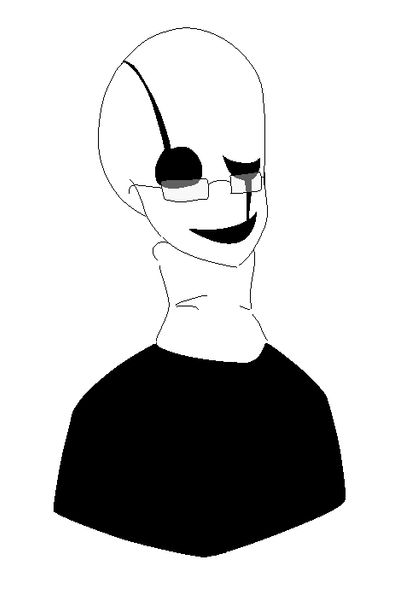 gaster with glasses by PingCree on DeviantArt