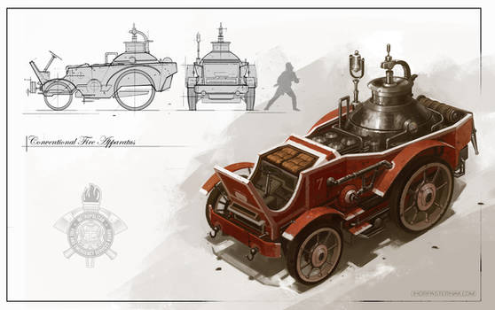 VEHICLE DESIGN - FIRE ENGINE