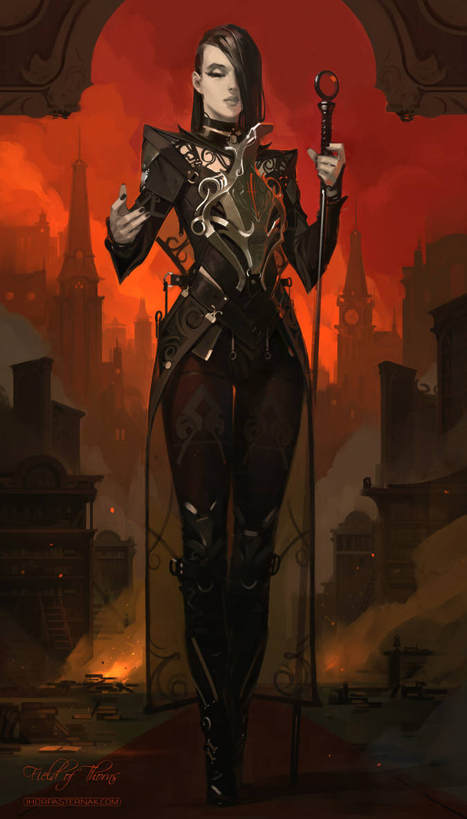 FIELD OF THORNS - HERESY by Caisne