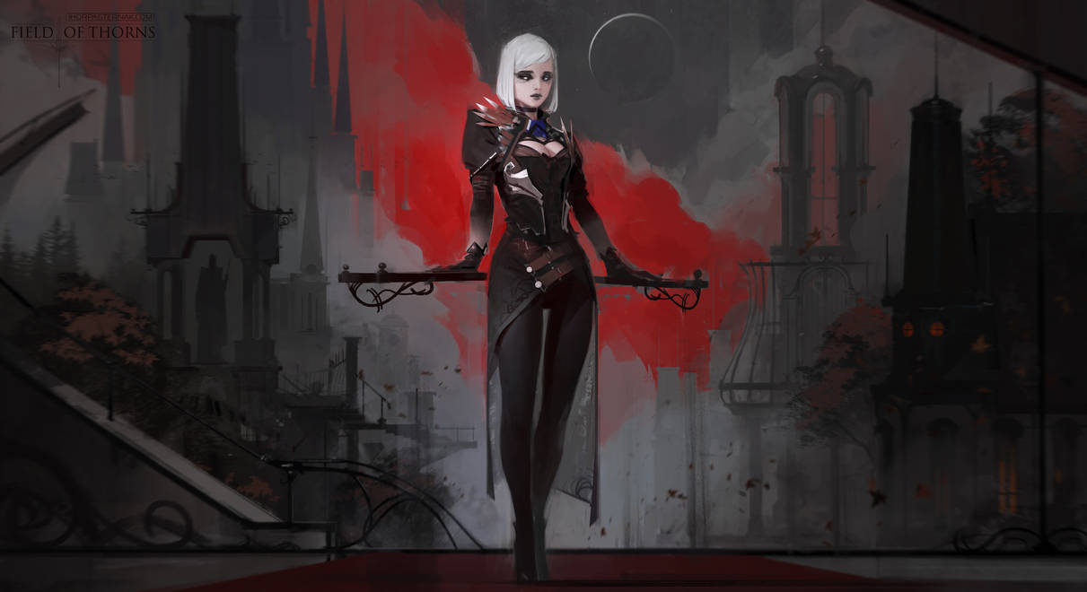 FIELD OF THORNS - LUNA by Caisne
