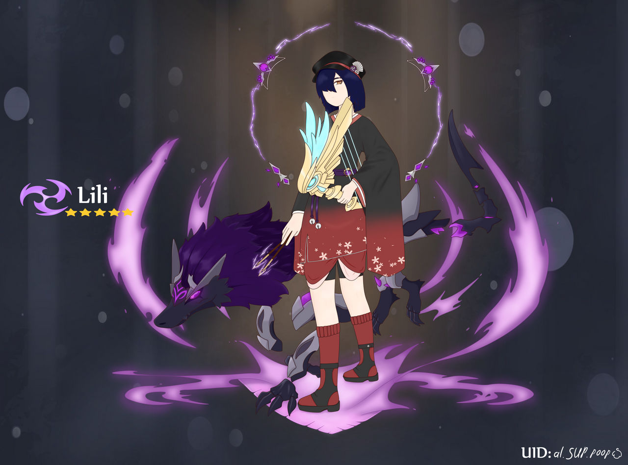 genshin oc by mogefox on DeviantArt