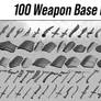 100 Weapon Base Mesh