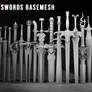 100 Medieval Sword Basemesh-Clean Uv And Topology