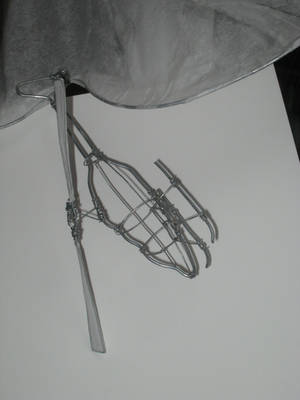 Wire Sculpture: helicopter