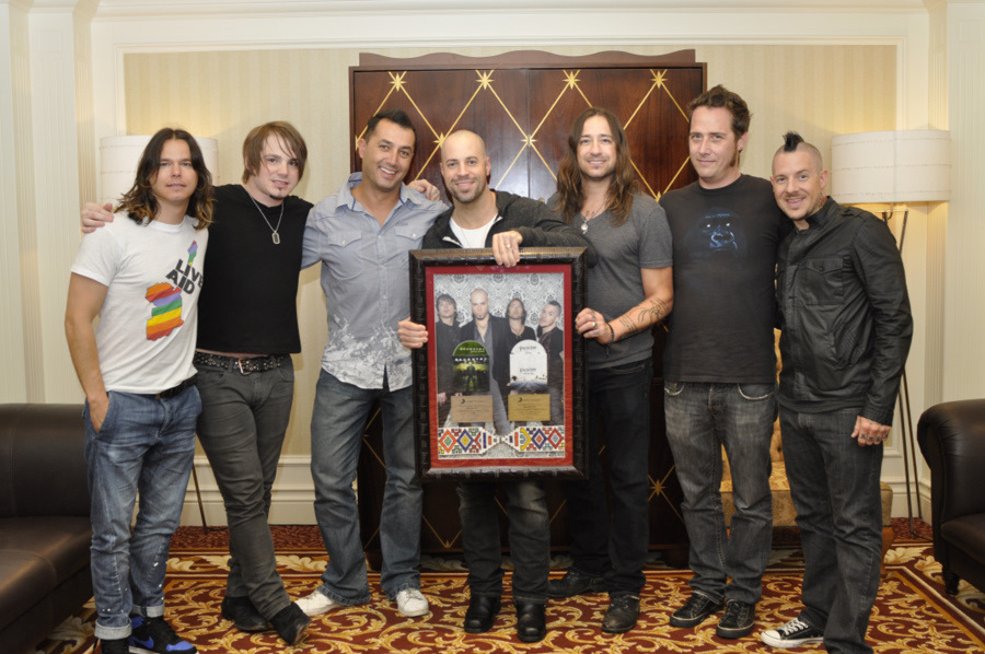 Daughtry XII backstage