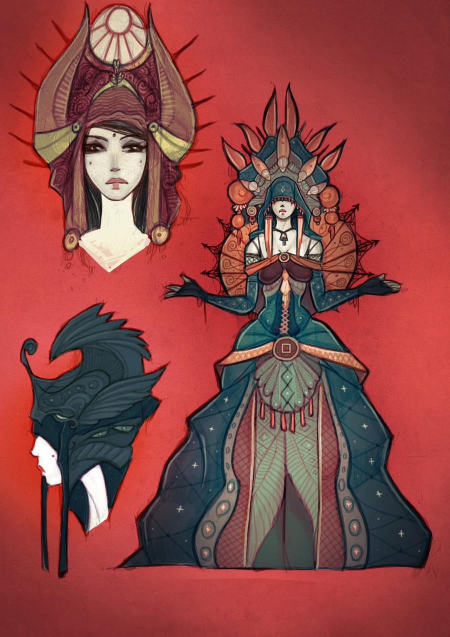 Queen Character design