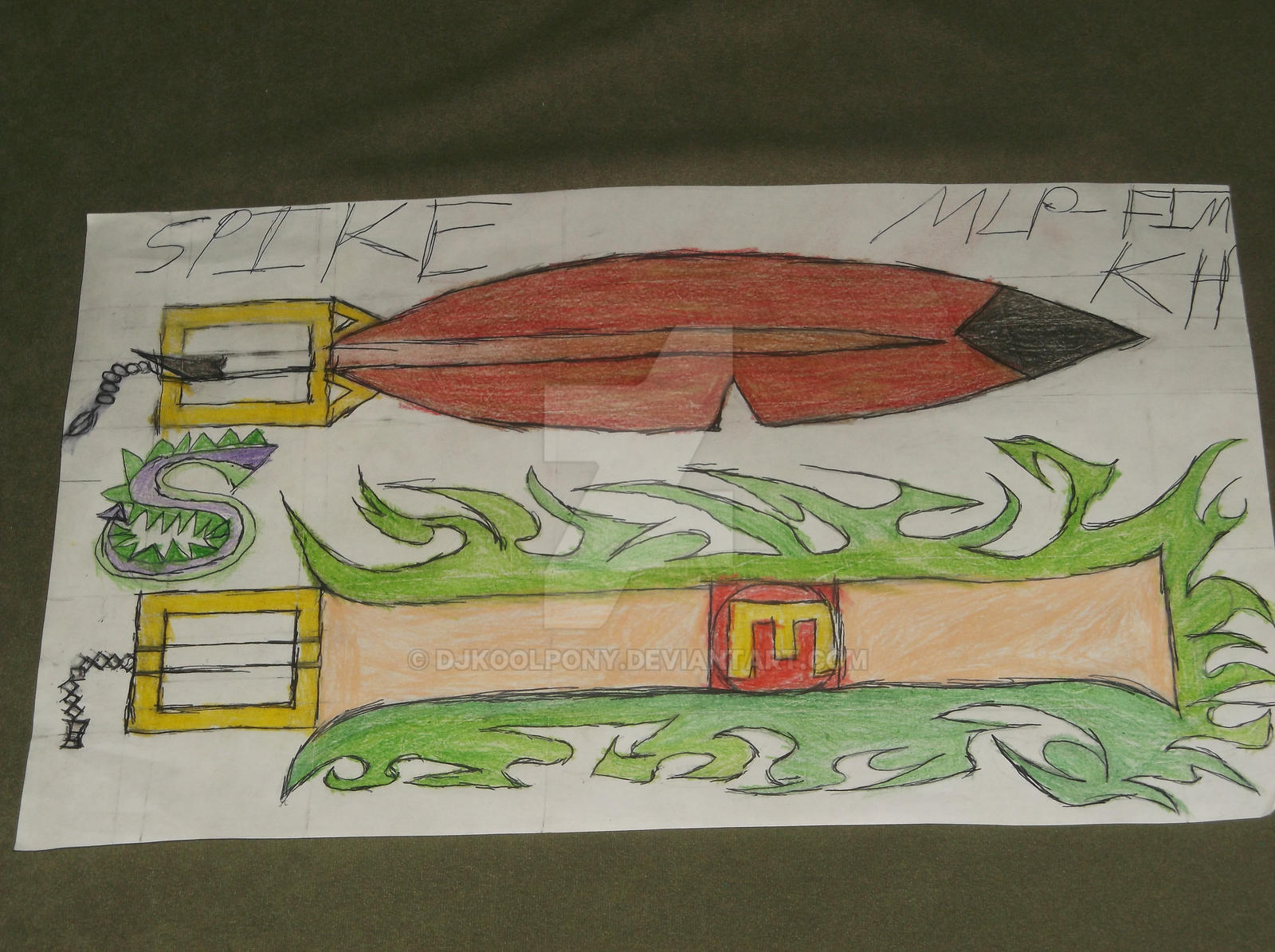 MLP-FIM KH: 2 OF SPIKES KEYBLADES by DJKOOLPONY on DeviantArt