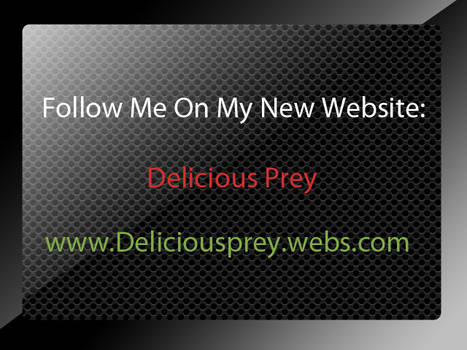 Follow me On My New Site