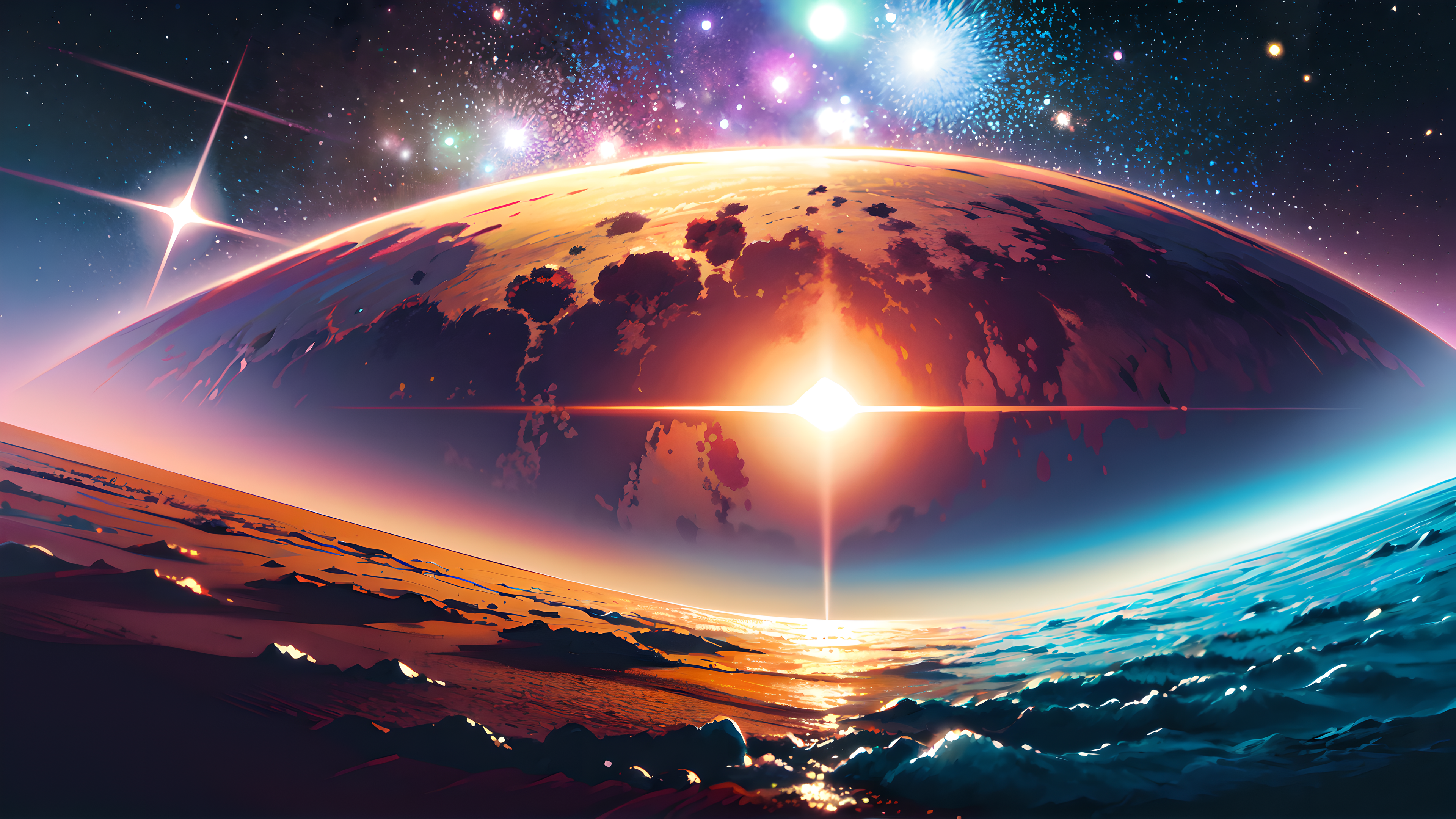 Wallpaper iphone cyberpunk planet cosmos by bekreatifdesign on DeviantArt