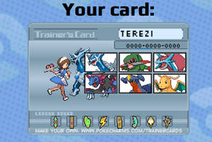 Pokemon trainer Terezi