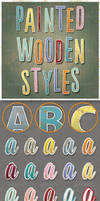 Painted Wooden Graphic Styles