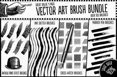 Vector Art Brush Bundle