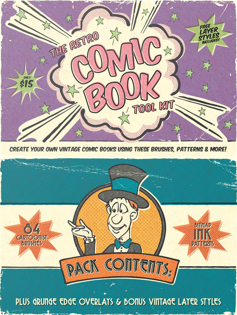 The Retro Comic Book Tool Kit by Jeremychild on DeviantArt