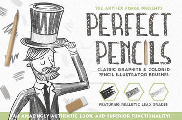 Perfect Pencils - Illustrator Brushes