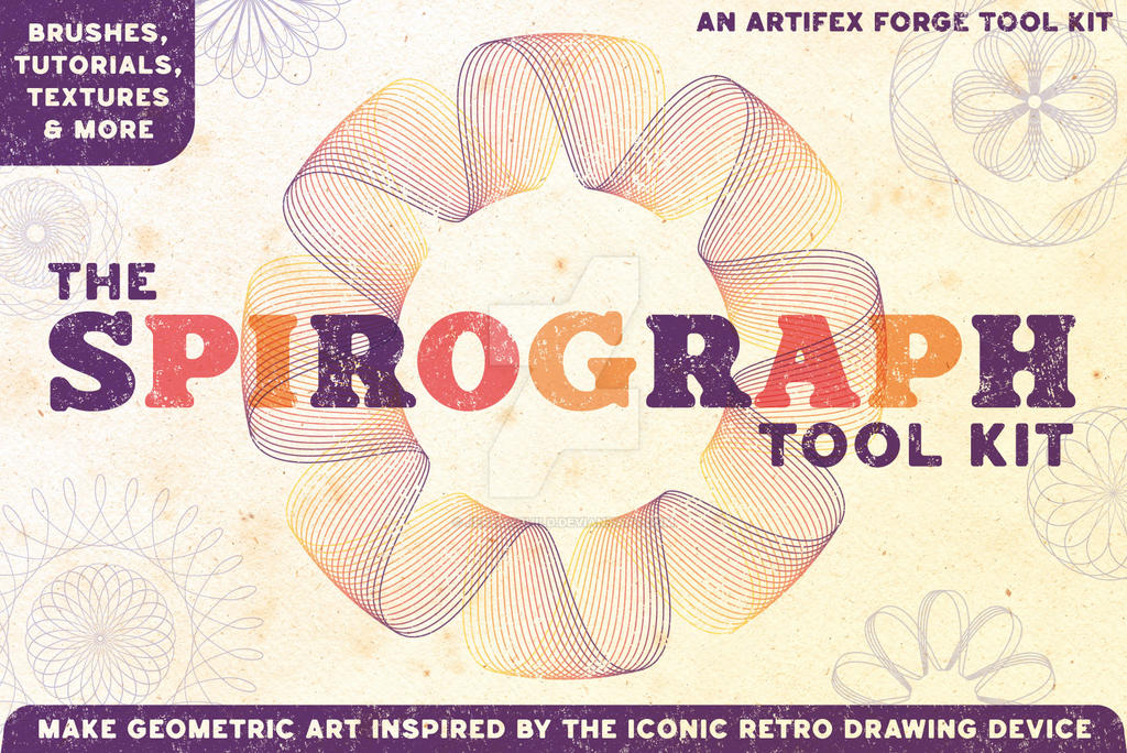 The Spirograph Tool Kit For Affinity + Illustrator
