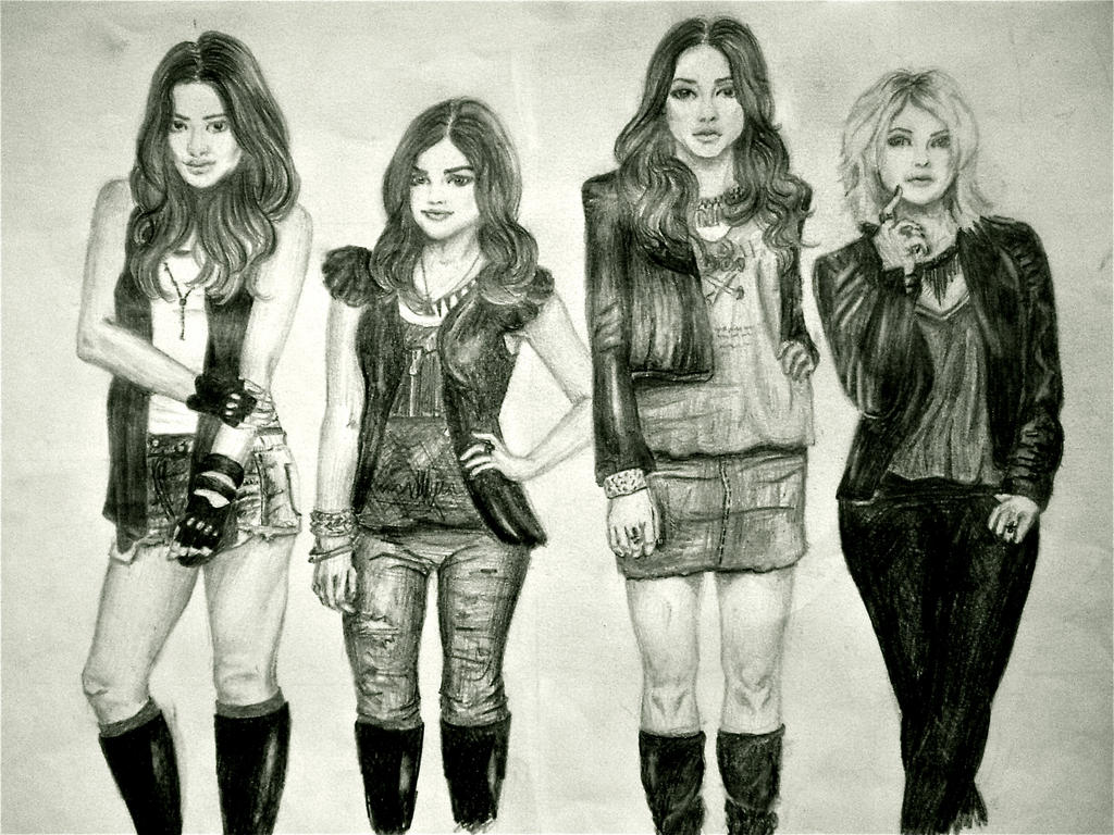 Pretty Little Liars Drawing by SyraArt on DeviantArt