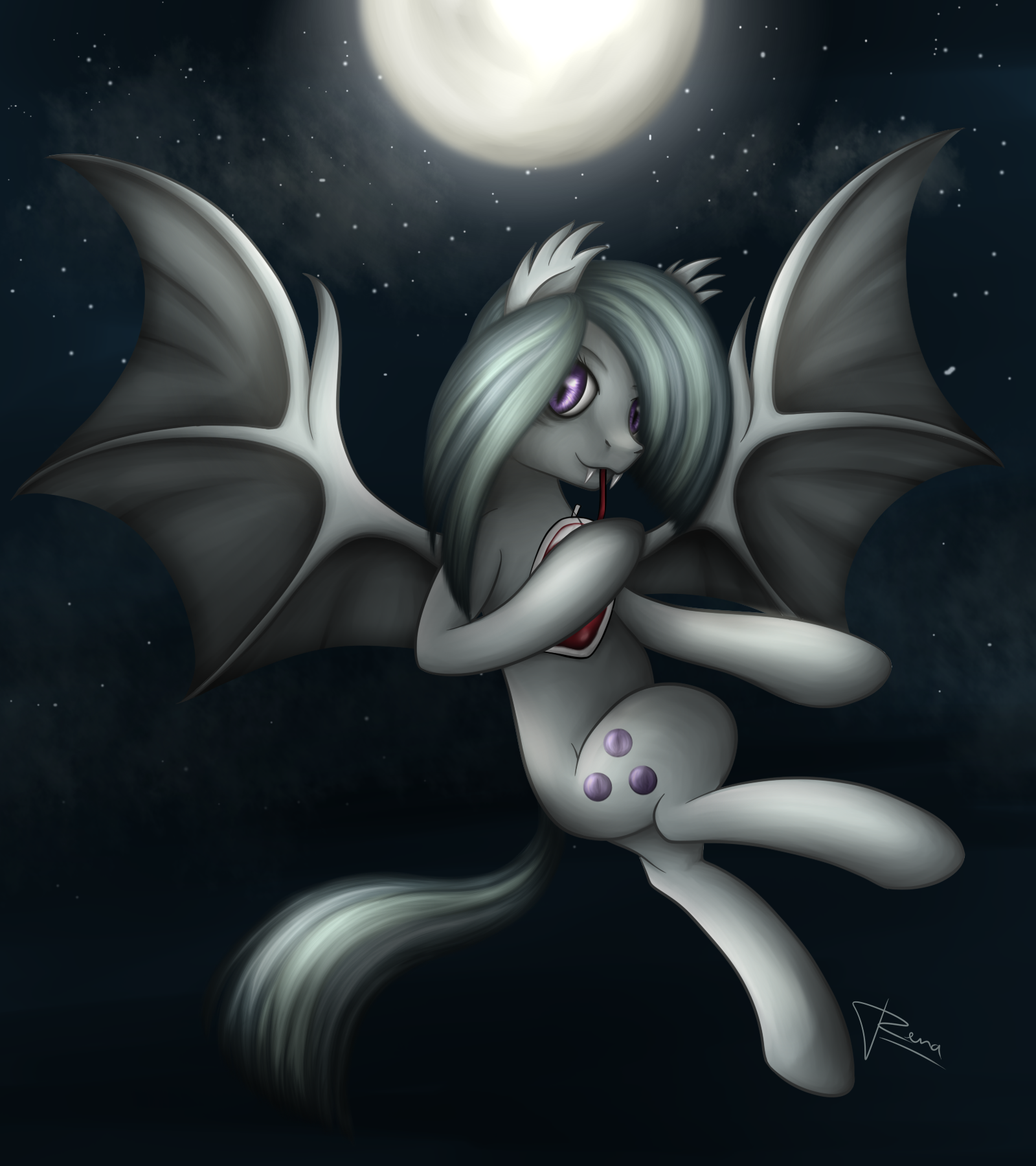 Marble the Batpony