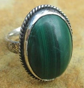 Malachite Ring