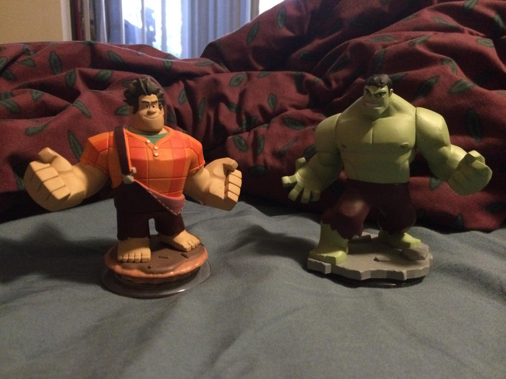 Disney/Marvel Team-Up 4: Hulk vs Wreck-It Ralph by ShadowtheCartoonist ...