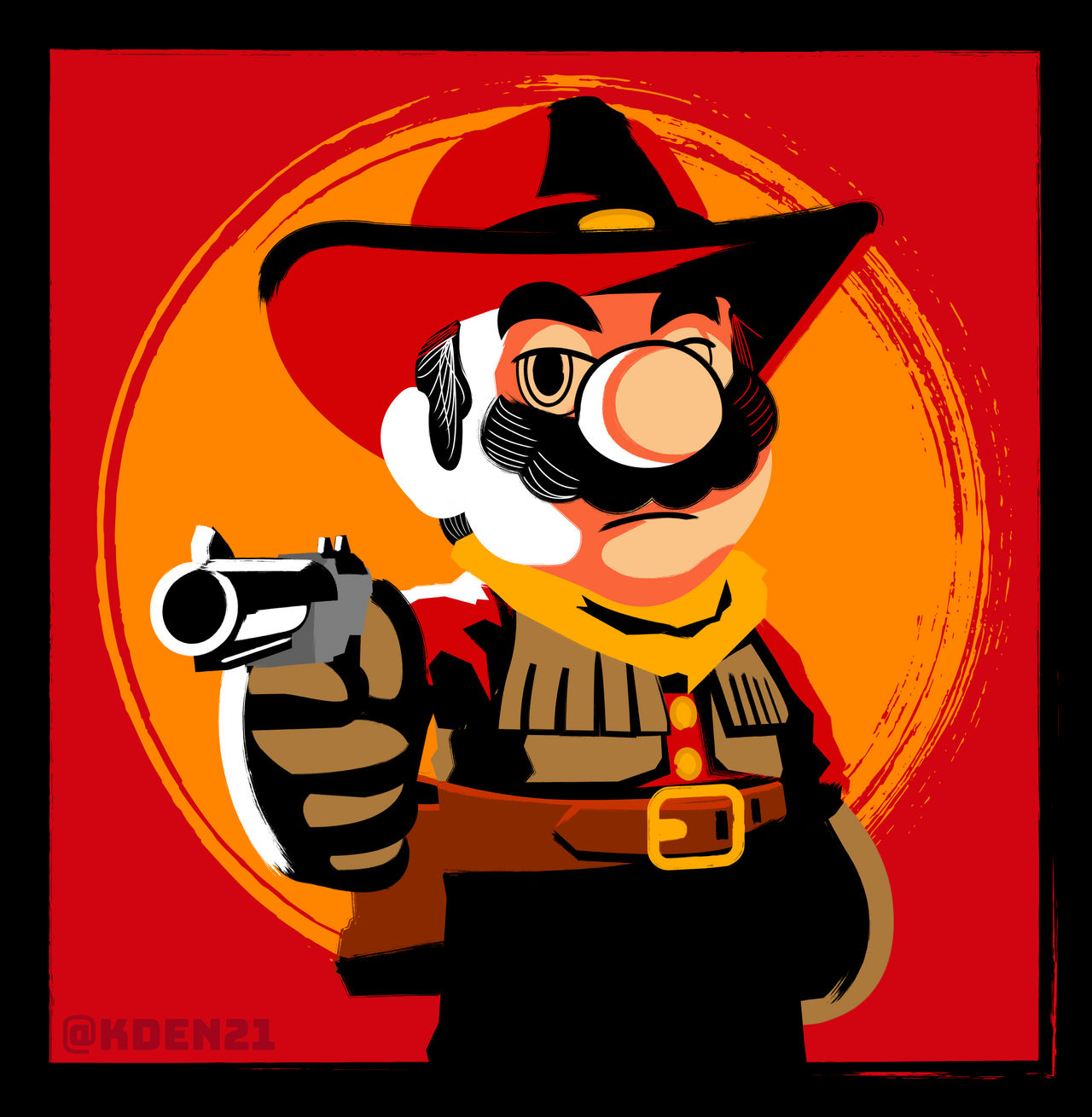 Ded Mario Red Dead Mario by K-den21 on DeviantArt