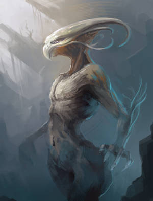 Alien...chicken thing by NikolaEnchev Alien...chicken thing by NikolaEnchev