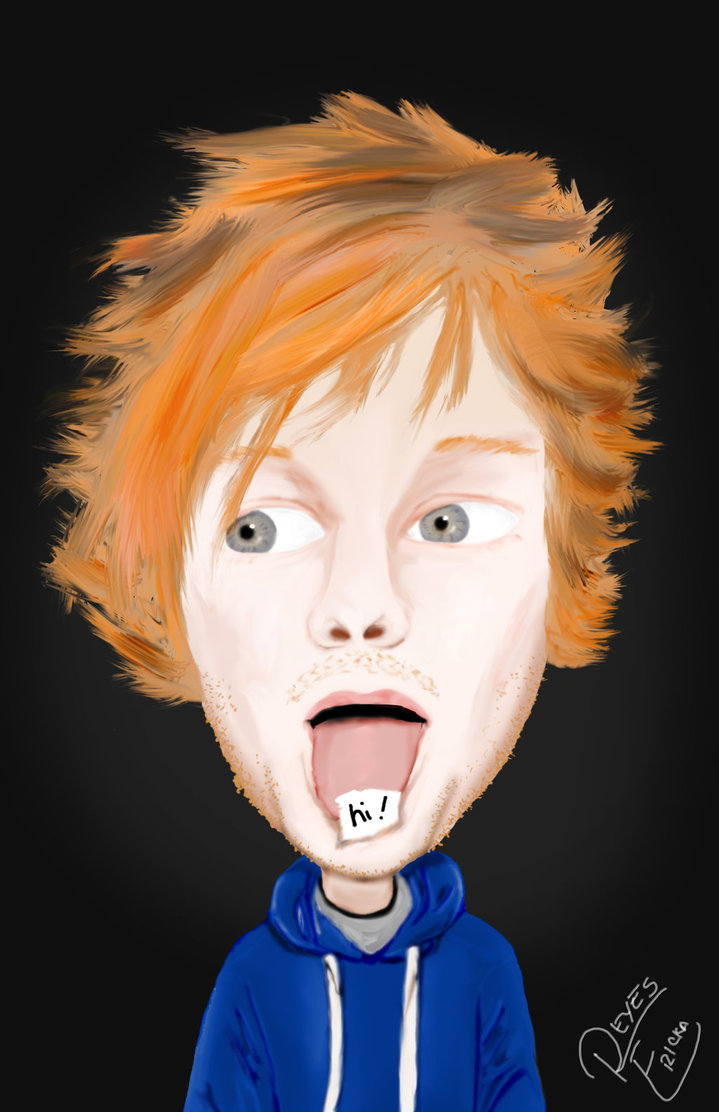 Ed Sheeran Caricature by REYESERICKA on DeviantArt Ed Sheeran Caricature by REYESERICKA on DeviantArt