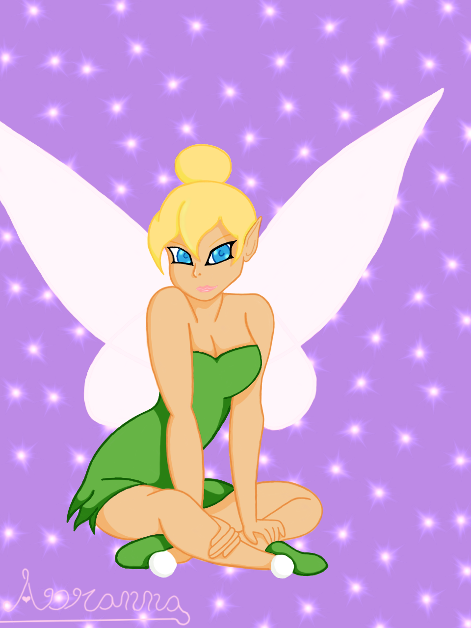 Tinkerbell Sitting